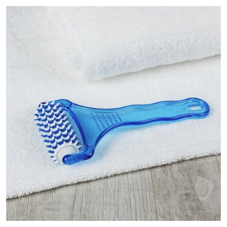 Массажёр с шипами «Рефлекс», цвет синий/белый  Торг Лайнс