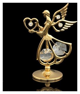 Сувенир Ангел, с кристаллами Сваровски, 7,5 см Swarovski Elements