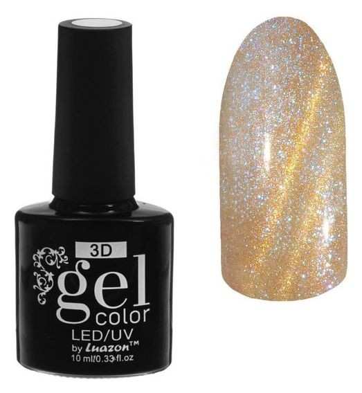 Тон 4-004 Хамелеон голубо-золотой  Luazon