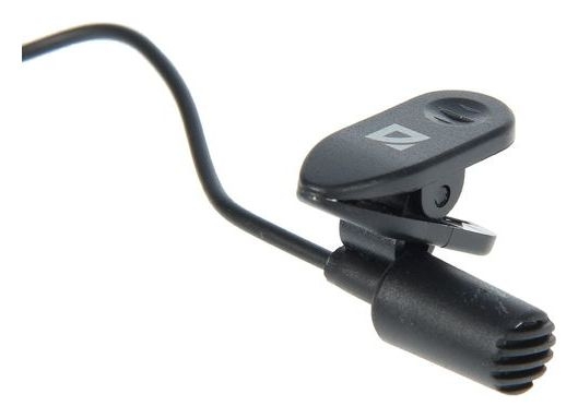Микрофон компьютерный Defender Mic-109, на прищепке, кабель 1.8 м, черный