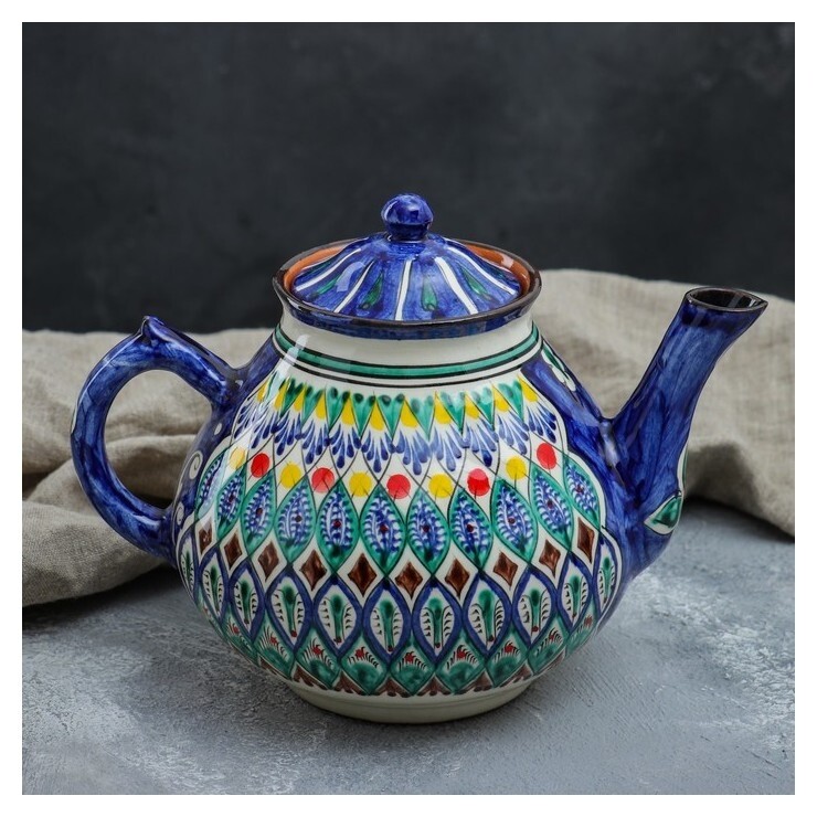 Чайник 1600мл  Риштанская керамика