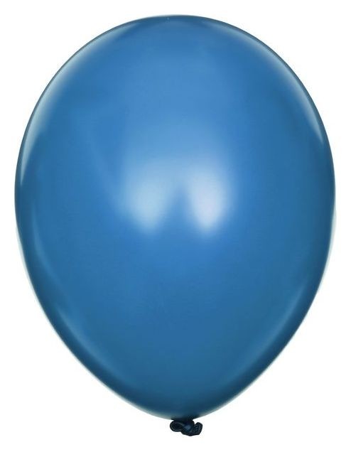 

Шар латексный 14", металл, набор 50 шт., Blue, Синий