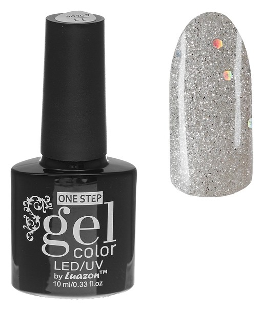 Тон 216-204-42 Серебристый с блёстками Luazon