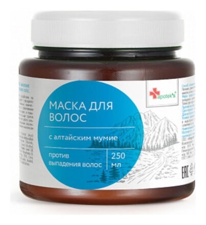 Маска для волос с алтайским мумие против выпадения волос отзывы