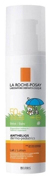Молочко солнцезащитное для детей Dermo Baby SPF 50+ La Roche Posay Anthelios