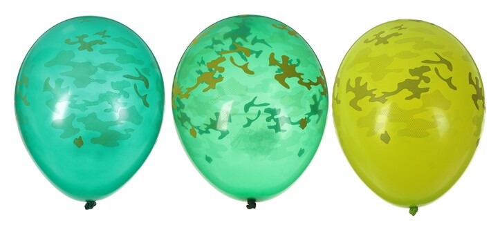 Шар латексный 14" «Камуфляж», набор 5 шт. Веселая затея