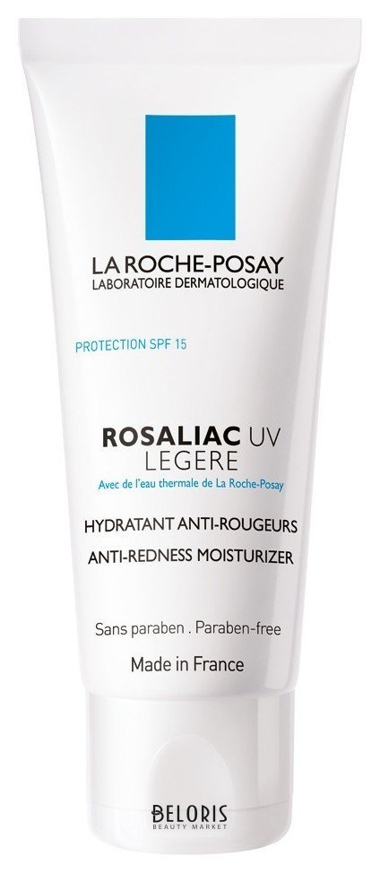 Увлажняющий крем для нормальной и комбинированной кожи, склонной к покраснениям Rosaliac UV Legere SPF 15 La Roche Posay Rosaliac