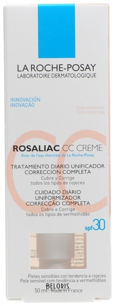 Комплексный дневной корректирующий крем Rosaliac CC Creme SPF 30 La Roche Posay Rosaliac