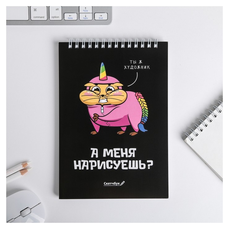 

Скетчбук "А меня нарисуешь" А5, 40 листов