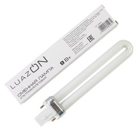 Сменная лампа Luazon Luf-20, ультрафиолетовая, 9 Вт, белая LuazON Home