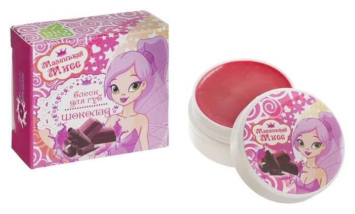 Блеск-бальзам для губ Шоколад Бизорюк