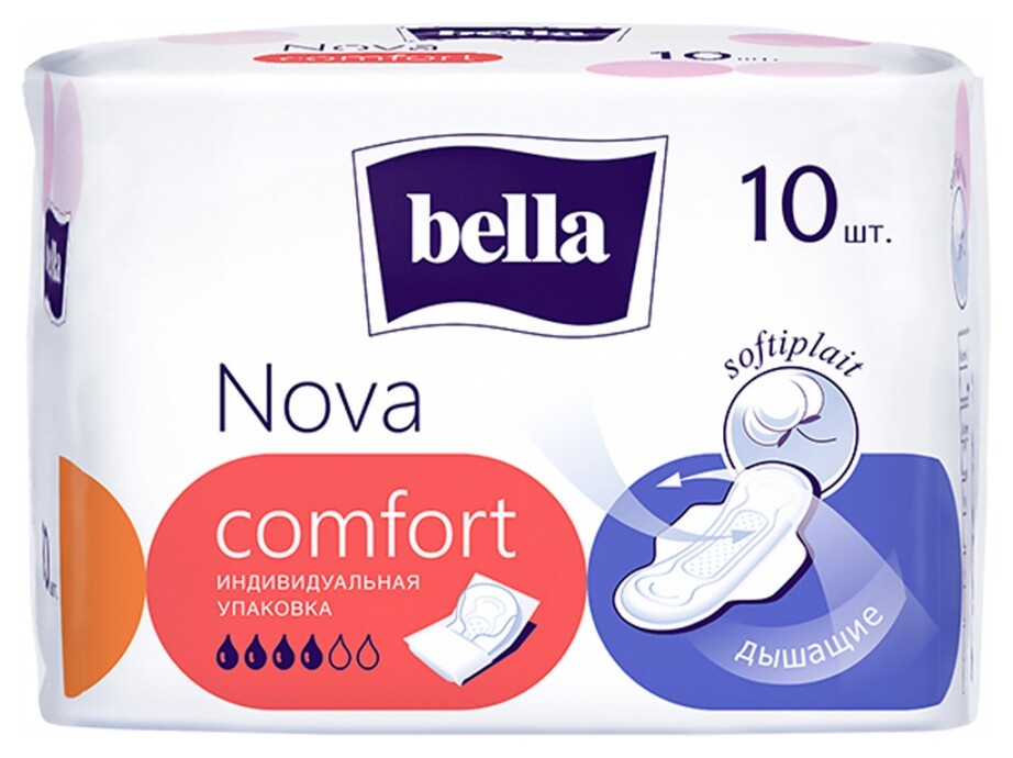 Гигиенические прокладки Bella Nova Comfort, 10 шт Bella