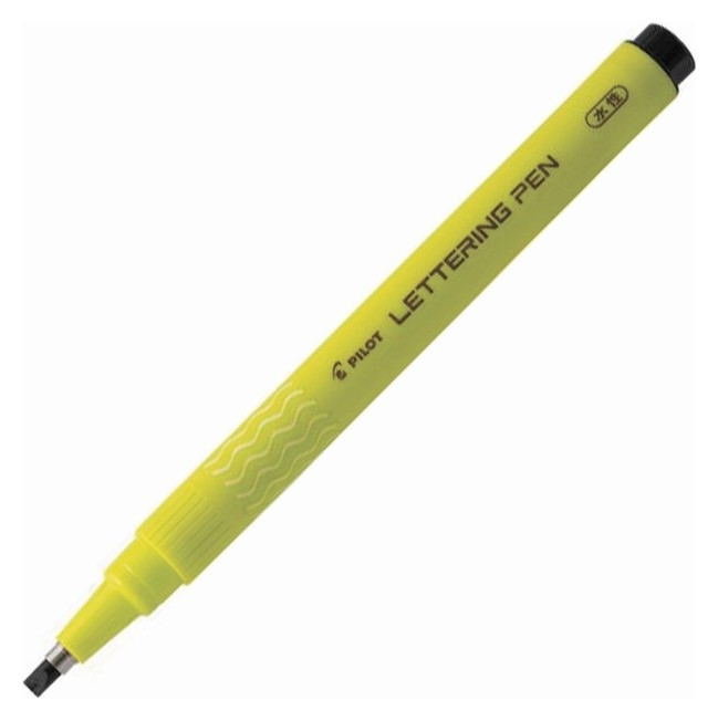 Ручка капиллярная Pilot Lettering Pen 0.3 мм, черная, для леттеринга, каллиграфии, скетчинга, черчения и рисования