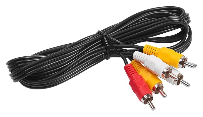

Кабель аудио/видео Cablexpert Ccv-539, 3xrca(M)-3xrca(m), 1.8 м, черный