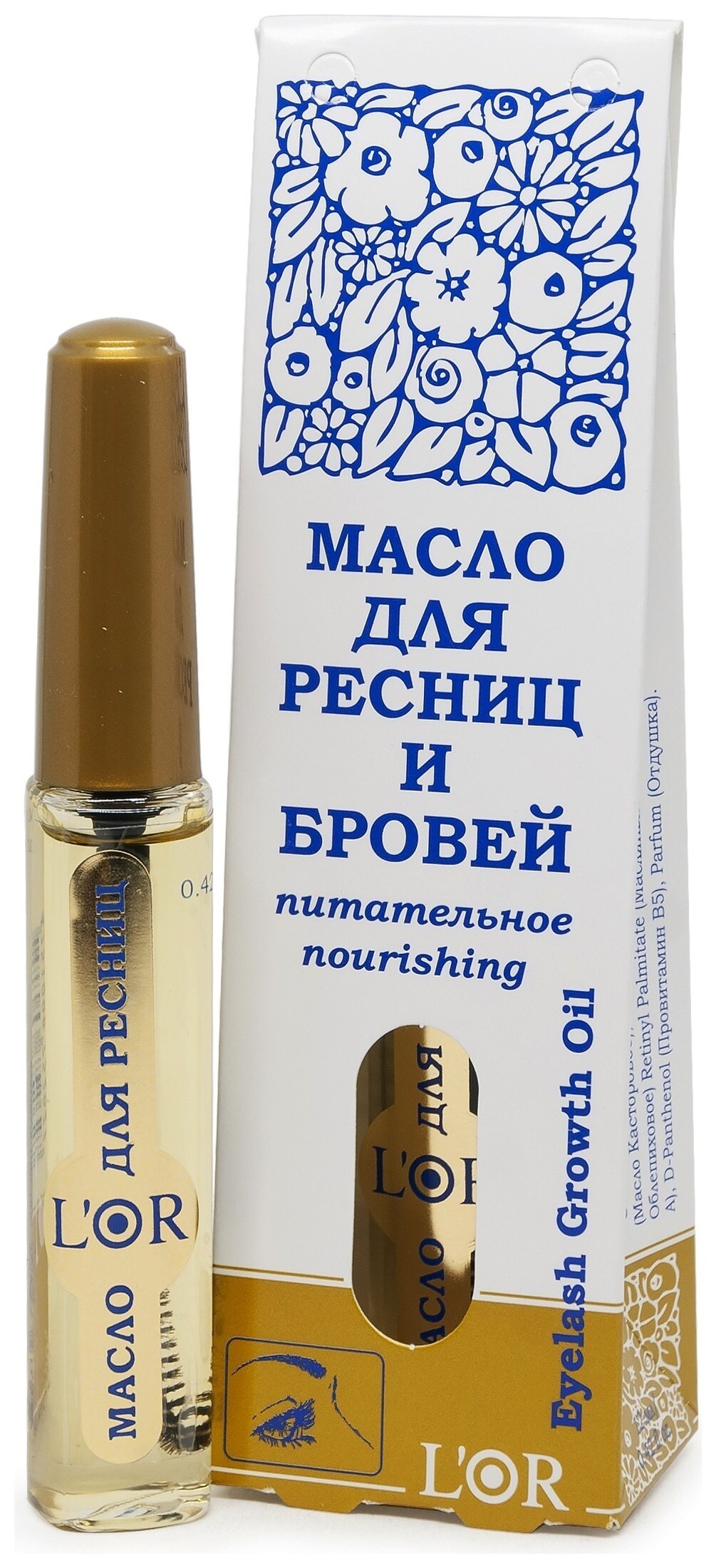 Масло для ресниц и бровей Питательное L’Or  DNC