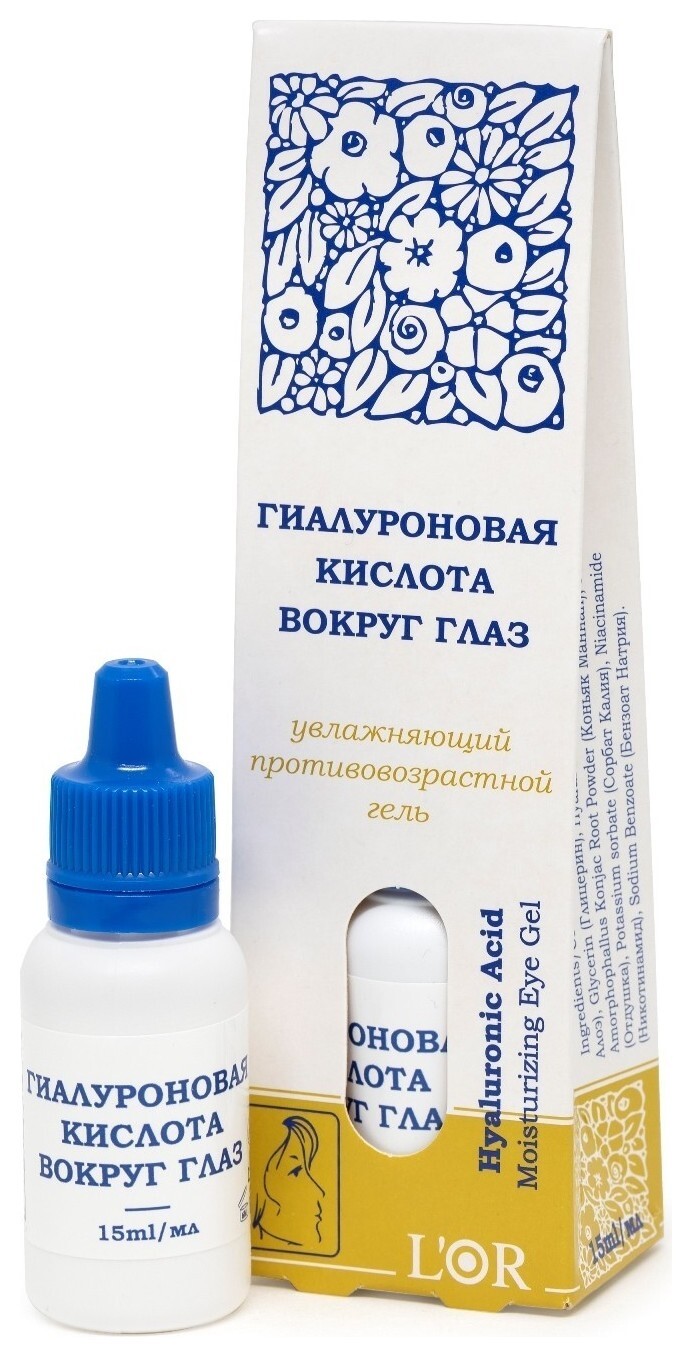 Гиалуроновая кислота для области вокруг глаз L'or  DNC