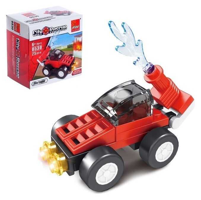 Конструктор «Городские спасатели», 4 вида Peizhi