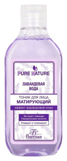 Тоник Матирующий лавандовая вода эффект фарфоровой кожи Pure Natural отзывы