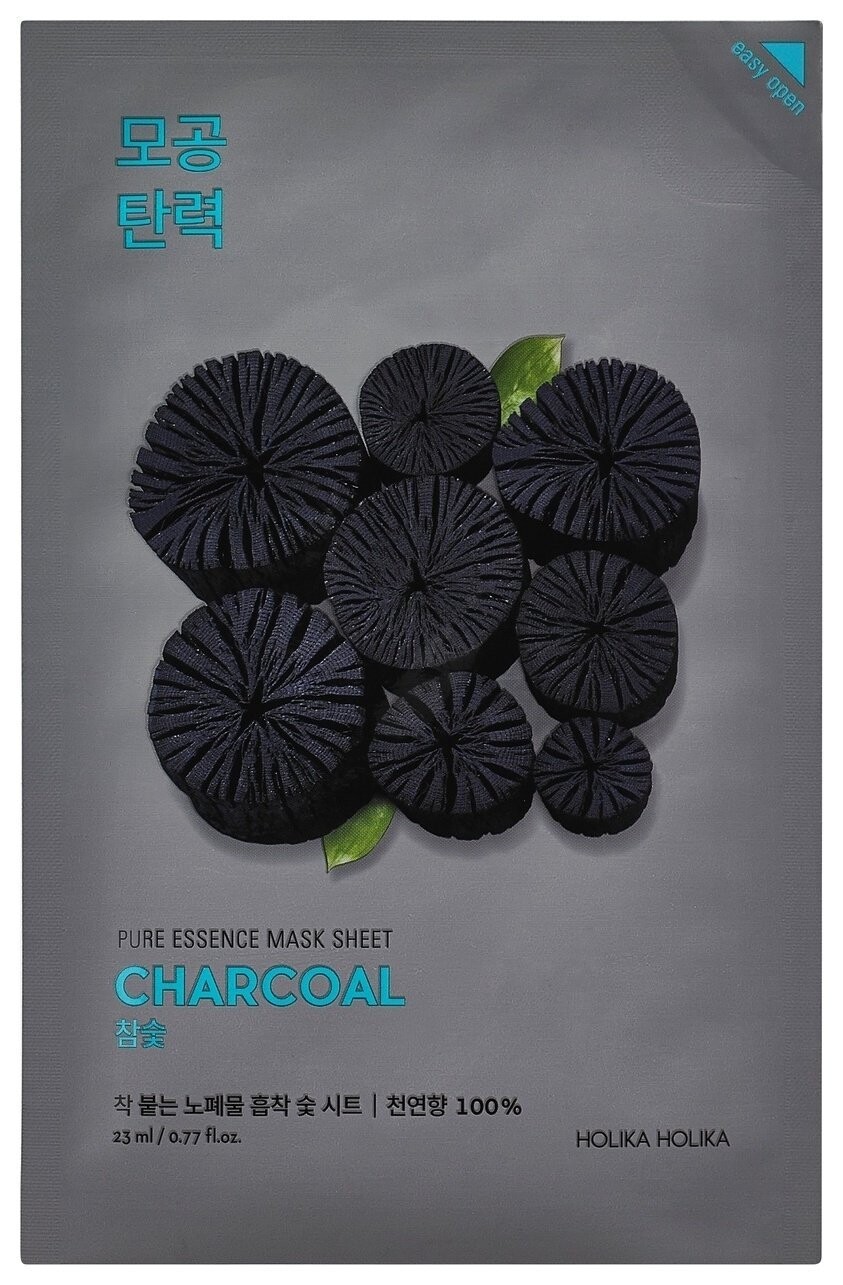 Тканевая маска успокаивающая с углем Mask Sheet Charcoal отзывы