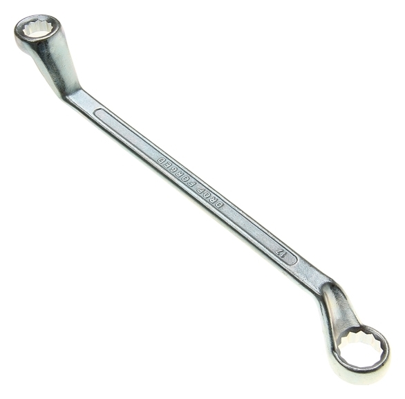 Ключ накидной коленчатый Tundra, хромированный, 13 х 17 мм