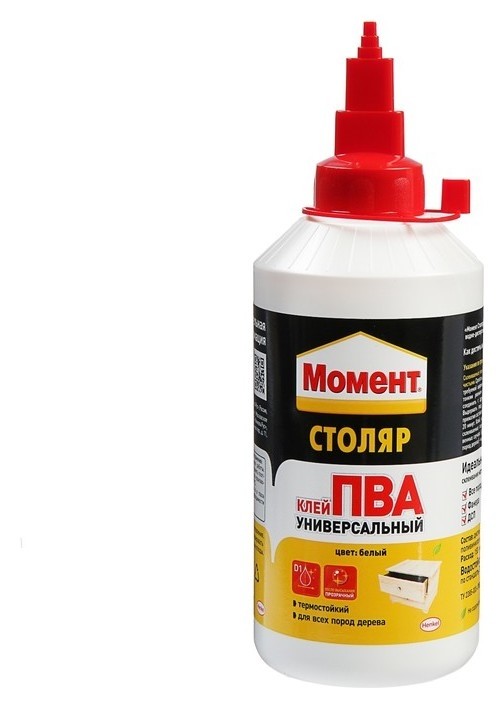 Клей "Момент" столяр, пва, универсальный, 750 г Момент