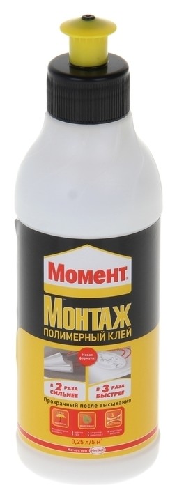 

Клей "Момент" монтаж, полимерный, 250 мл