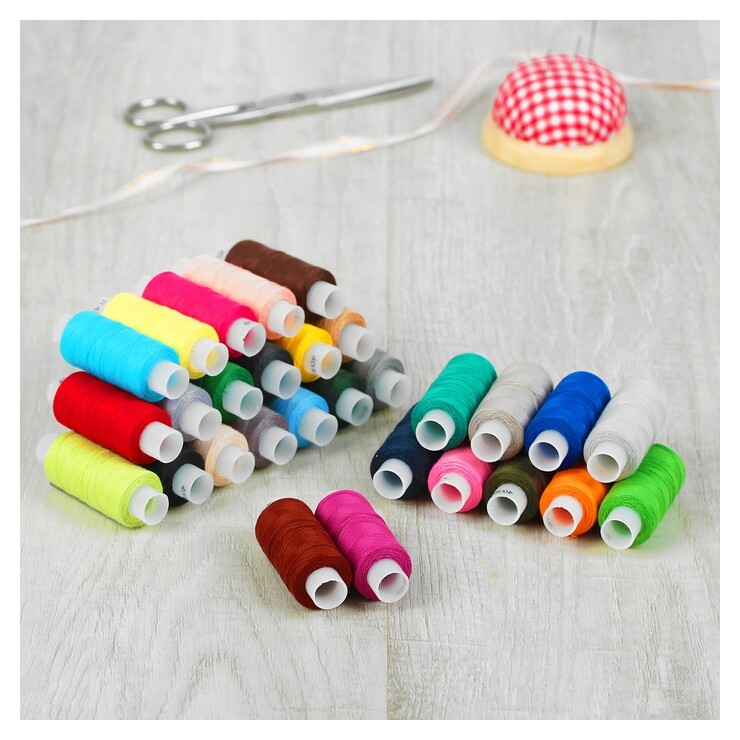 Набор ниток 40лш, 200 м, 30 шт ПНК им. Кирова