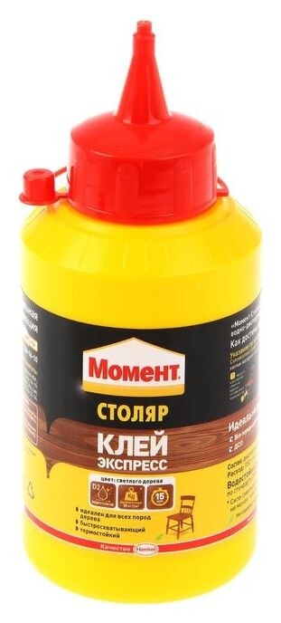 Клей "Момент" столяр, 250 г  Момент