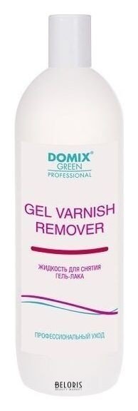 Средство для снятия гель-лака шеллака Gel Vanish Remover Domix Green Professional
