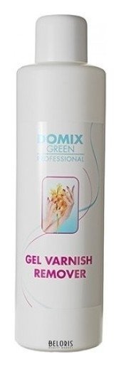 Средство для снятия гель-лака шеллака Gel Vanish Remover Domix Green Professional