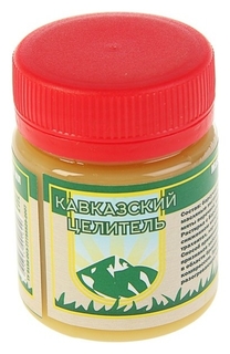Мазь Кавказская растирка на основе барсучьего жира от кашля Бизорюк