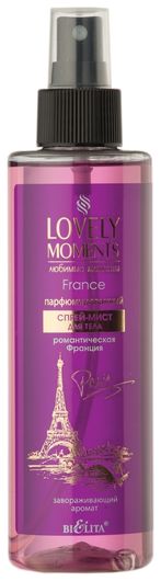 Спрей-мист для тела парфюмированный Романтическая Франция Lovely Moments отзывы