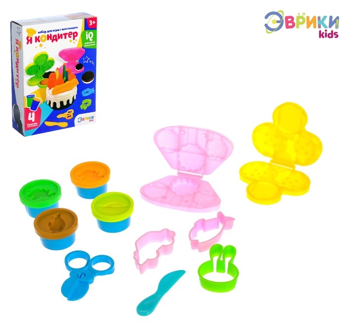 

Игровой набор с массой для лепки «Я кондитер»