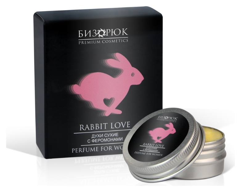 Духи сухие для женщин с феромонами Rabbit Love (Объем 20 мл)0