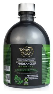 Шампунь для волос Кавказские травы Tambu Sun