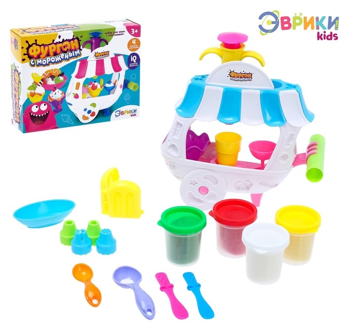 

Набор для игры с пластилином «Фургон с мороженым»