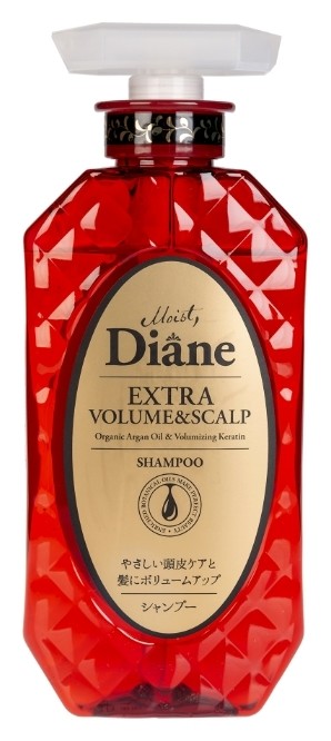 Шампунь для волос с кератинами Extra Volume & Scalp Moist Diane Perfect Beauty
