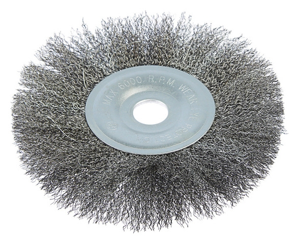 Щетка металлическая для УШМ Tundra, плоская, 22 мм, 175 мм