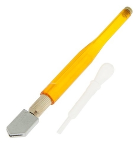 Стеклорез Tundra, масляный, с пластиковой ручкой Tundra