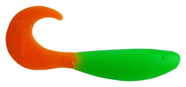 

Твистер Helios Hybrid 7,0 см Lime & Orange Hs-13-020 (Набор 7 шт)
