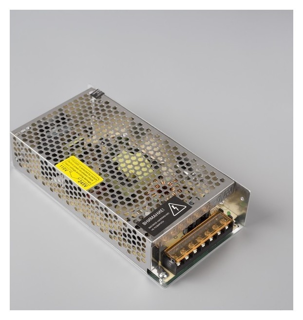 

Источник питания Luazon 12V DC, 16.7a, 200w, Ip20, разъём под винт, 110-220v AC