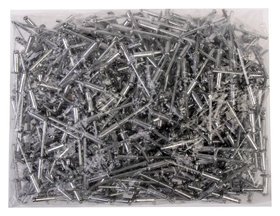Заклёпки вытяжные Tundra Krep, алюминий-сталь, 4 х 12 мм, в пакете 500 шт. Tundra