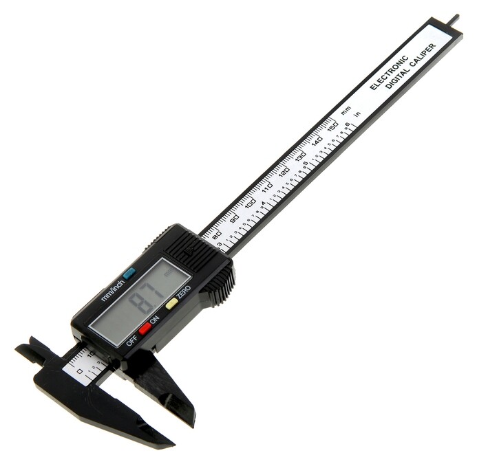 Штангенциркуль электронный Lom, с глубиномером, 150 мм  LOM