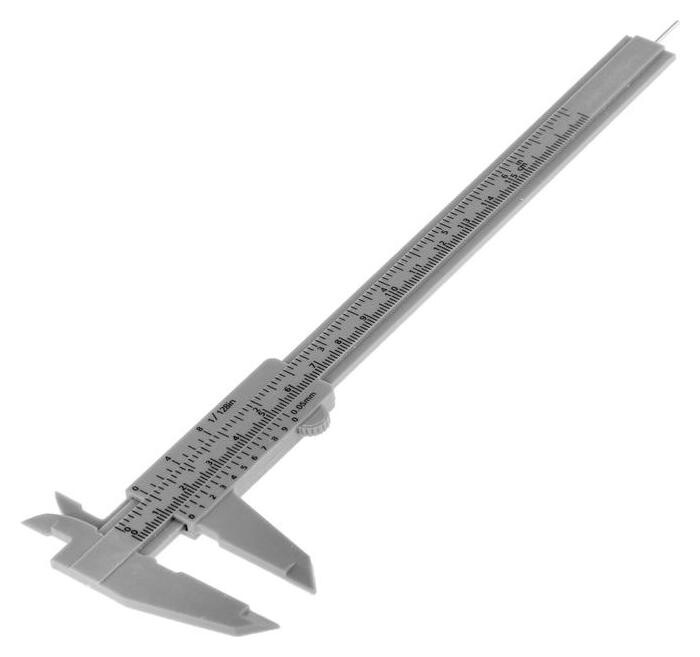 Штангенциркуль Lom, с глубиномером, цена деления 0.05 мм, 150 мм  LOM