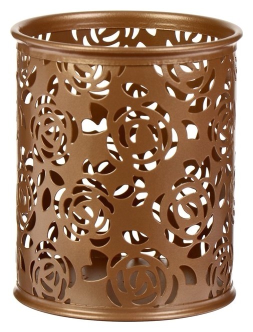 

Подставка для пишущих принадлежностей, Devente, метал, круглый, My Gold, Золотистый