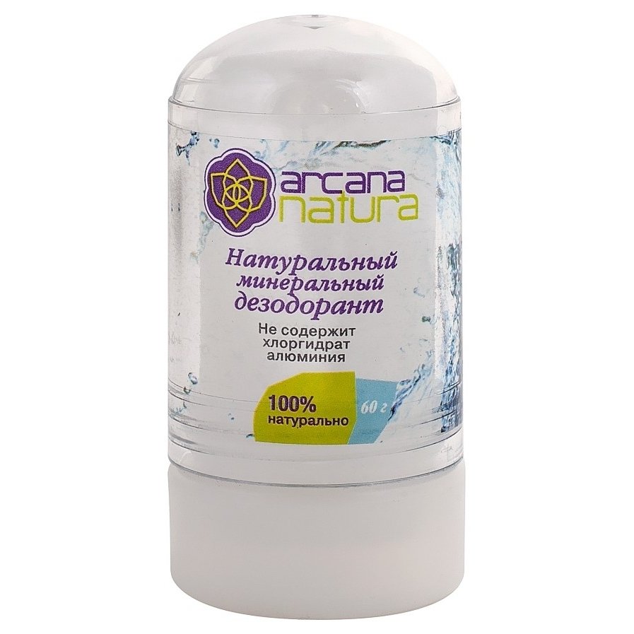 Натуральный минеральный дезодорант (Объем 60 г)