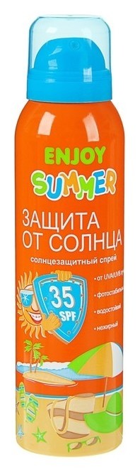 

Аэрозоль солнцезащитный Enjoy Summer