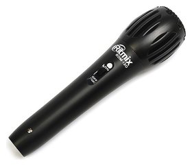 Микрофон Ritmix Rdm-130 Black, 60-15000 Гц, штекер 6.3 мм Ritmix