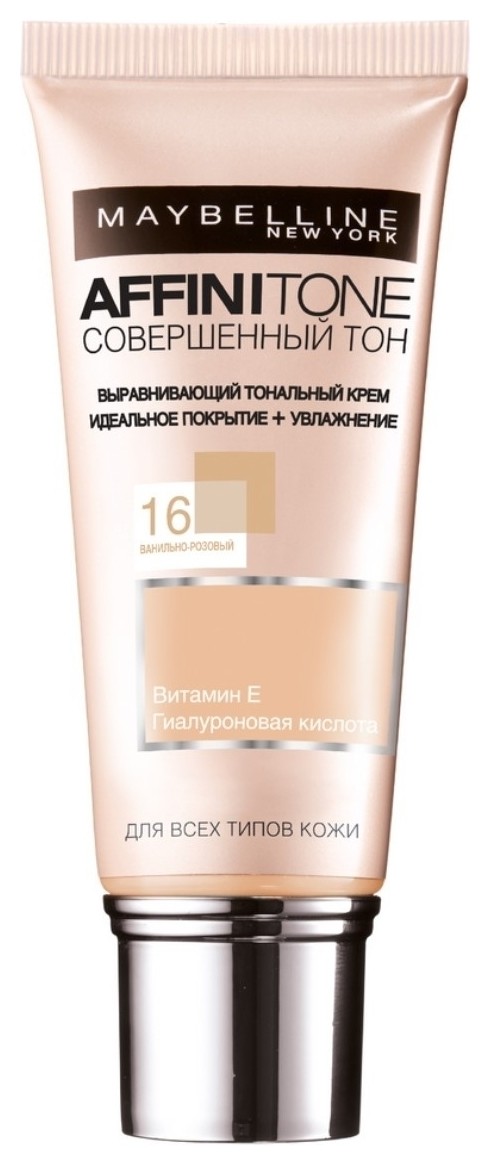 Тон 16 Ванильно-розовый  Maybelline New York