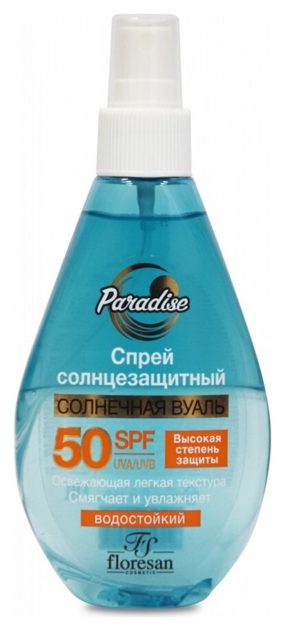 Спрей для тела солнцезащитный водостойкий Солнечная вуаль SPF 50 отзывы